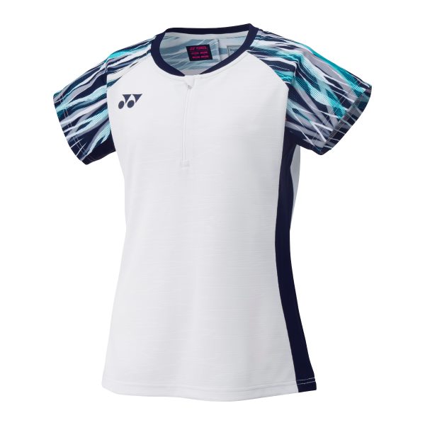 2022 YONEX Women Crew Neck Shirt|#20636 weiß